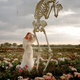Illustration for article titled Tim Burton Plays Dress Up in Harpers Fashion Spread